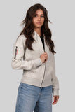 SWEATSHIRT FULL ZIP AUTHENTIC 360 WOMAN
