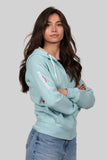 SWEATSHIRT FULL ZIP AUTHENTIC 360 WOMAN