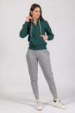 SWEATSHIRT FULL ZIP AUTHENTIC 360 WOMAN