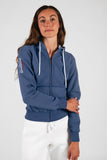 FELPA FULL ZIP AUTHENTIC 360 DONNA