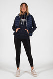 GILET IN OVATTA DOWN IMITATION DONNA