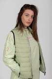 GILET IN OVATTA DOWN IMITATION DONNA