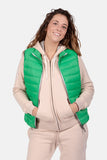 GILET IN OVATTA DOWN IMITATION DONNA