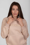 FELPA PULLOVER CON CAPPUCCIO