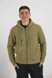 FELPA LANA FULL ZIP UOMO