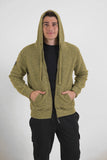 FELPA LANA FULL ZIP UOMO