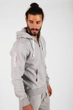 FELPA FULL ZIP AUTHENTIC 360 UOMO