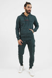 SWEATSHIRT PUNCH POCKET LIGHT 280 "TERRA" MAN