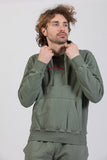 SWEATSHIRT PUNCH POCKET LIGHT 280 "TERRA" MAN