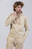 SWEATSHIRT PUNCH POCKET LIGHT 280 "TERRA" MAN
