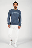 FELPA AUTHENTIC 360 "SNOW WASHED" UOMO
