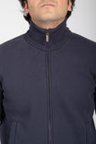 FELPA FULL ZIP CON COLLO AUTHENTIC 360 UOMO
