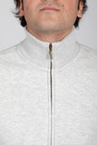 FELPA FULL ZIP CON COLLO AUTHENTIC 360 UOMO