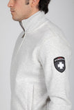 FELPA FULL ZIP CON COLLO AUTHENTIC 360 UOMO
