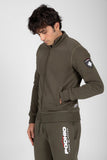 FELPA FULL ZIP CON COLLO AUTHENTIC 360 UOMO
