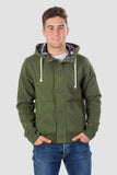 JACKET COLLEGE IN FELPA UOMO