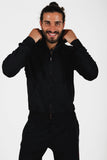 SWEASHIRT FULL ZIP LIGHT 280 "TERRA" MAN