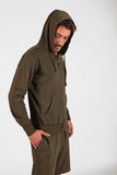 SWEASHIRT FULL ZIP LIGHT 280 "TERRA" MAN