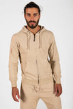 SWEASHIRT FULL ZIP LIGHT 280 "TERRA" MAN