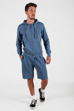 FELPA FULL ZIP LIGHT 280 "TERRA" UOMO