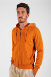 FELPA FULL ZIP LIGHT 280 "TERRA" UOMO