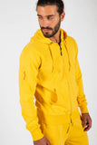 FELPA FULL ZIP LIGHT 280 "TERRA" UOMO